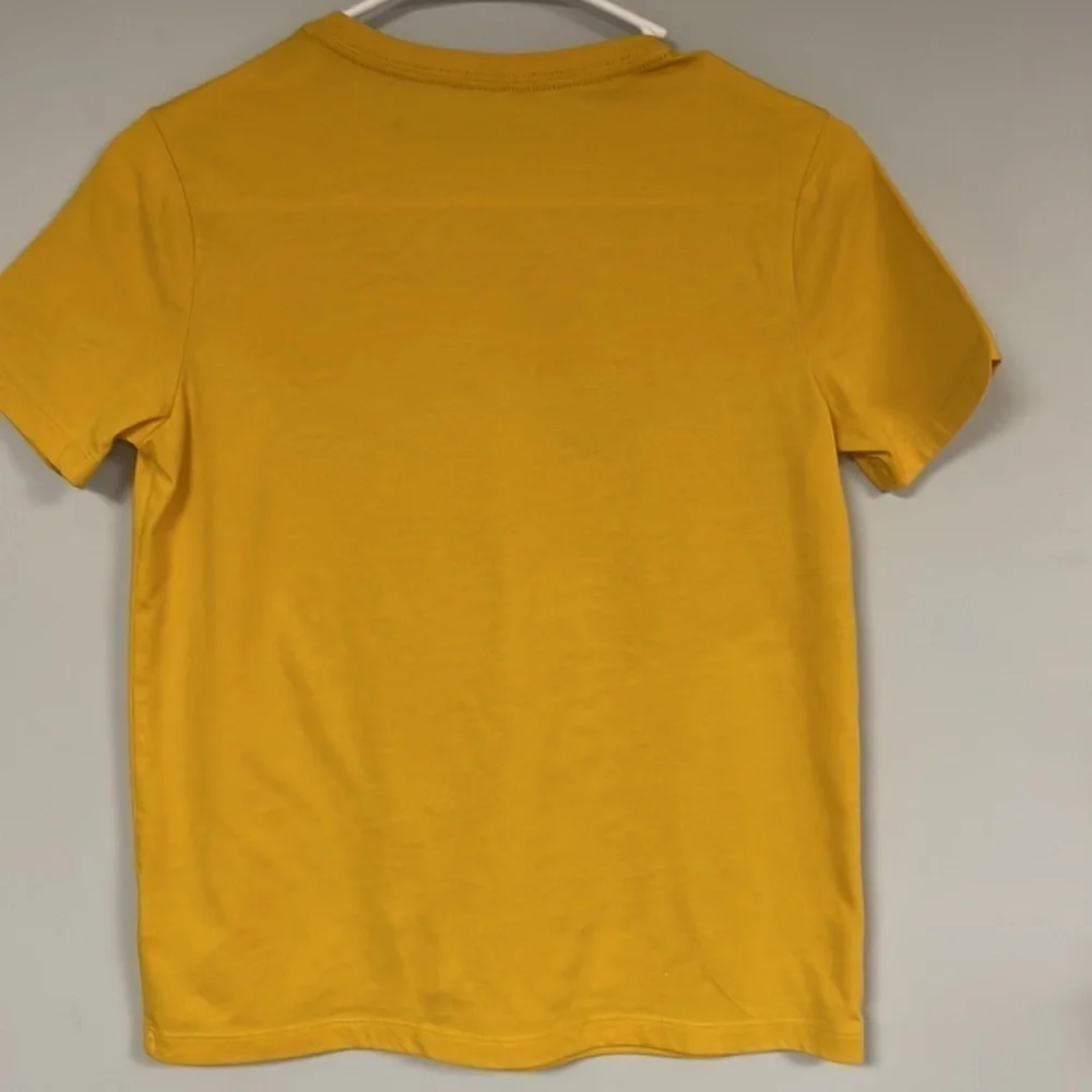 Old Navy Boy /Girl gold Tee Shirt / top, L (10-12)